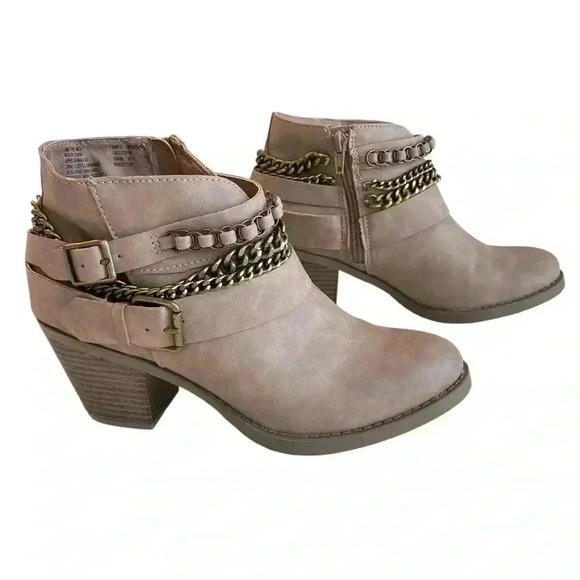 SO Womens Tan Western Chain Accent - Picture 15 of 16